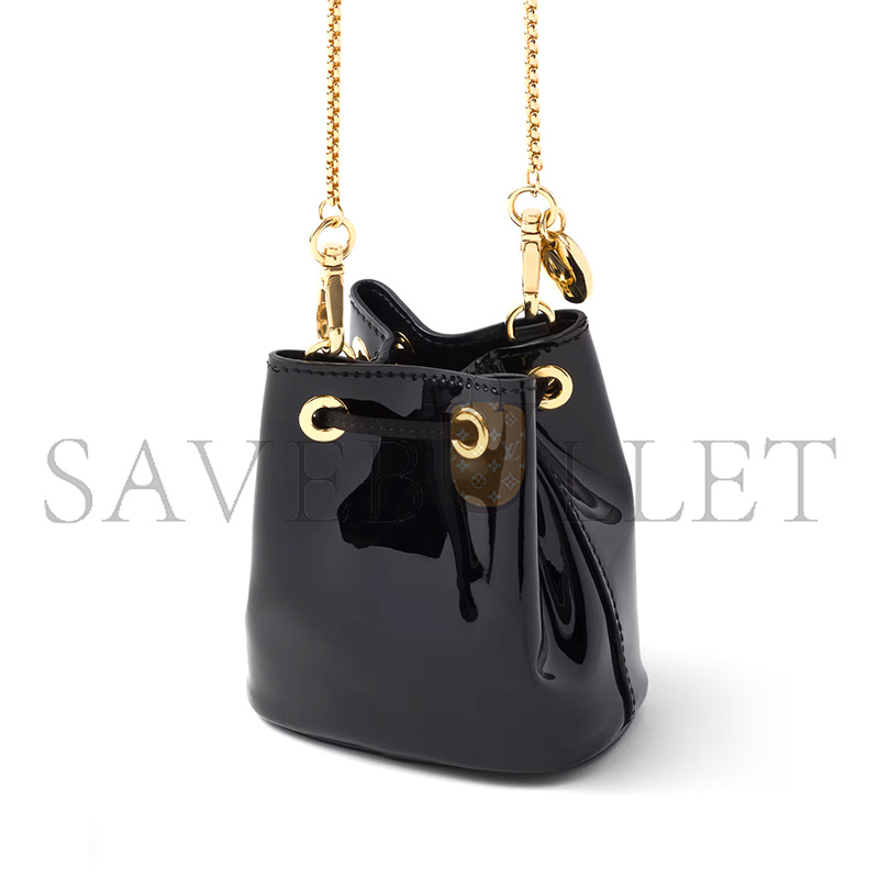PRADA LEATHER MINI-POUCH 1NR016  (9.5*9*6cm)
